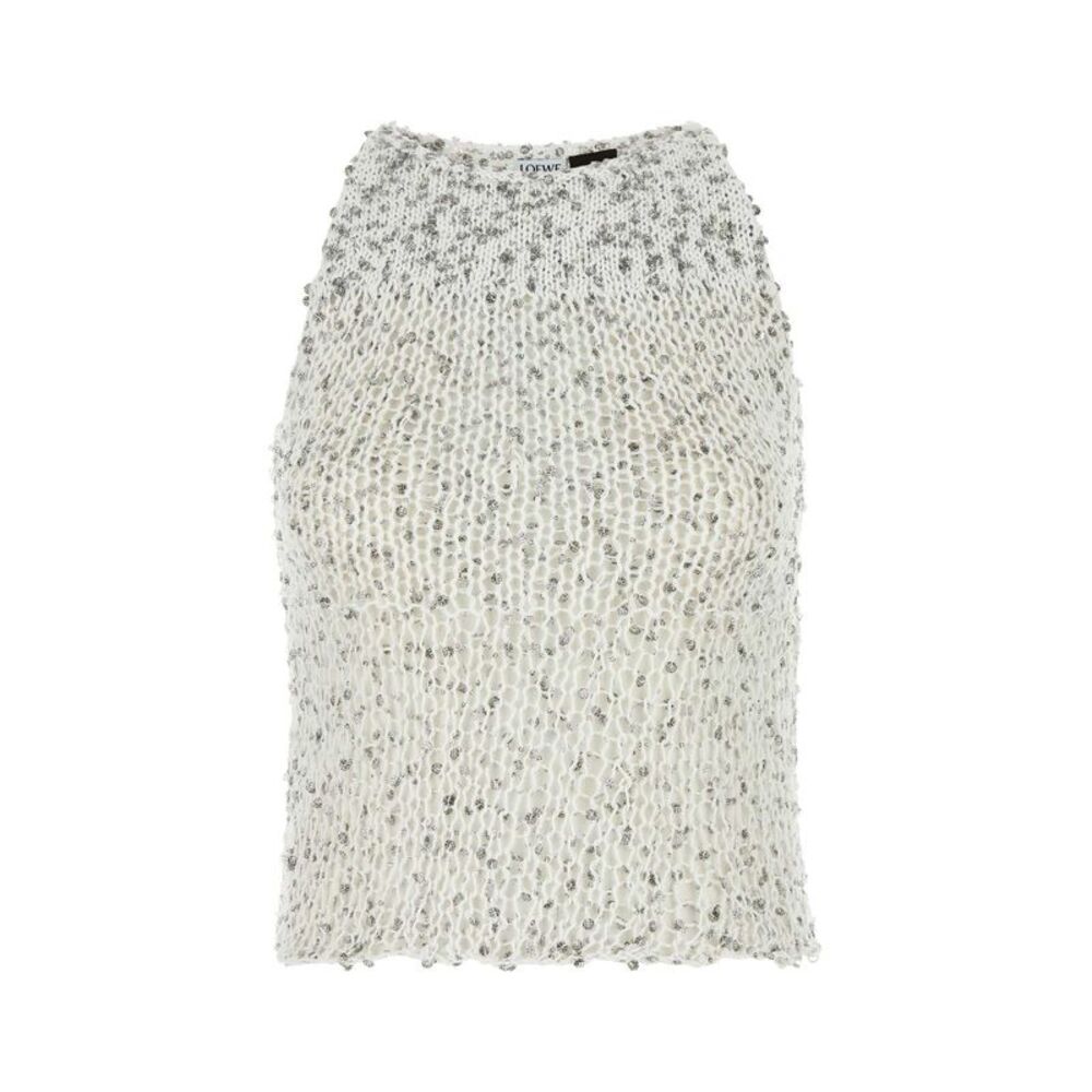 Loewe Paula's Ibiza Women Embellished Cotton Blend Paula S Ibiza Top